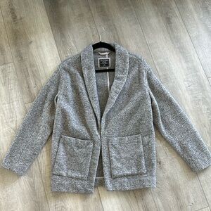 Abercrombie & Fitch Grey Peacoat XS GUC